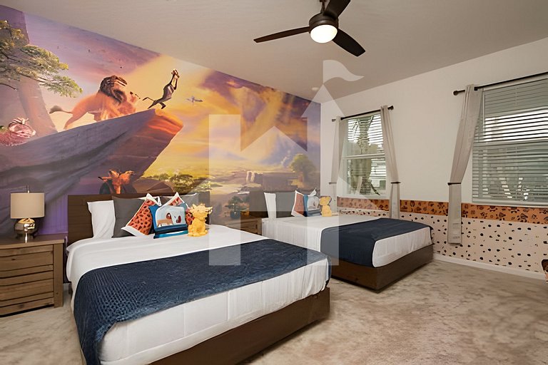 MMC - 4520 · 9BR Disney Home w/ Pool, Spa & Theater Room