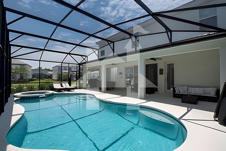 MMC - 4520 · 9BR Disney Home w/ Pool, Spa & Theater Room
