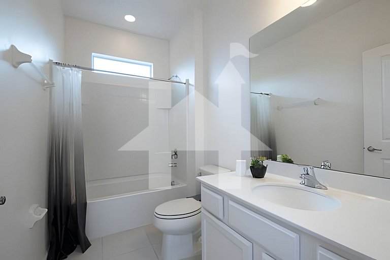 Casa c/ 9Q, piscina, spa e cinema! Perto da Disney