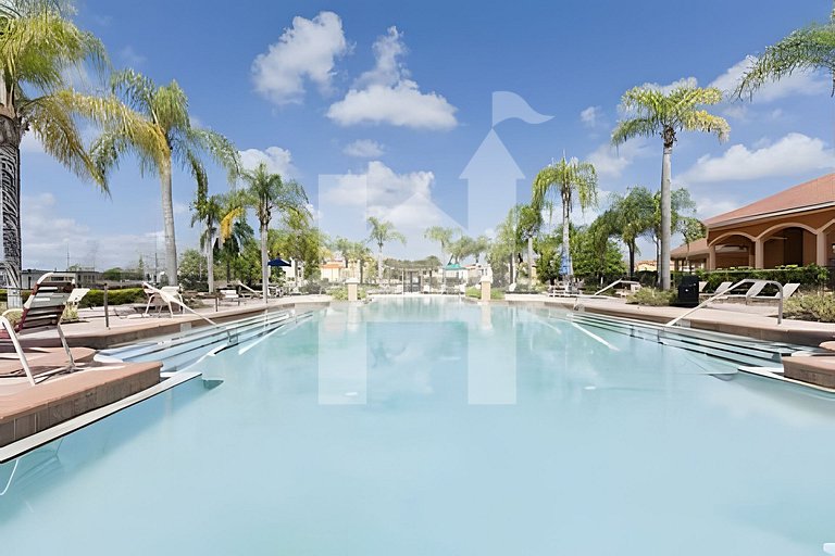 Casa c/ 9Q, piscina, spa e cinema! Perto da Disney