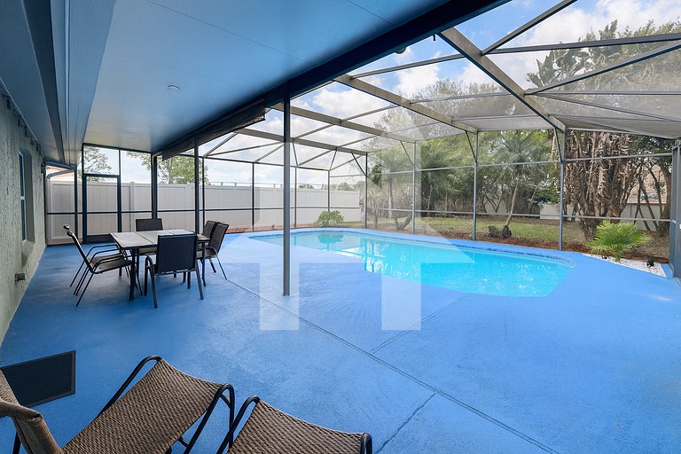 3Q/2B Perto da DISNEY ☆ Piscina Priv.