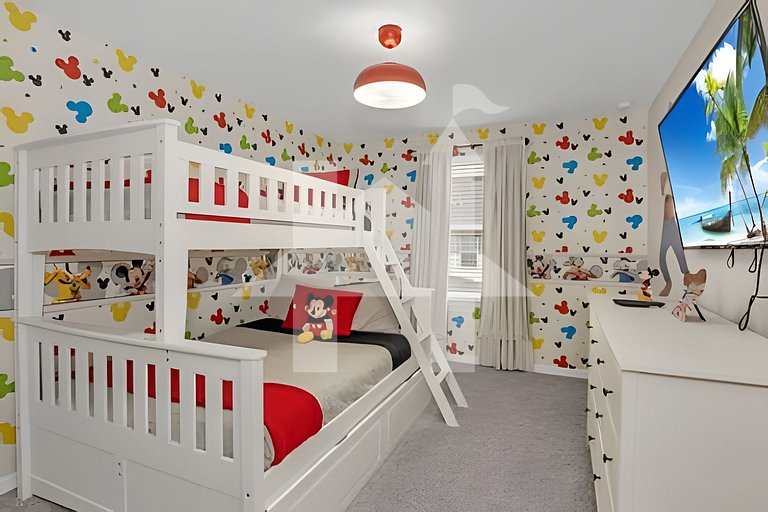 Casa de Férias Perto da Disney - 5 Quartos