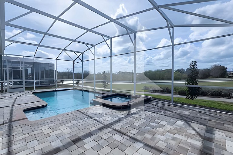 Spacious 8BR Retreat with Private Pool at CG