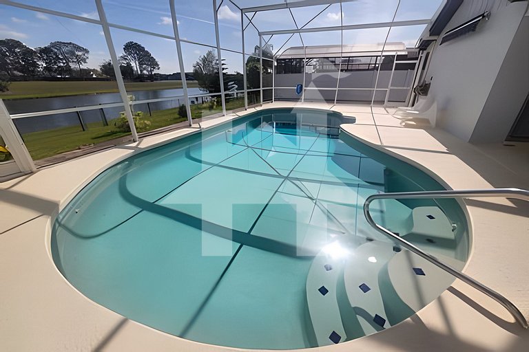 SVH - 3137 · Lakeview Pool Villa, 3BD/2BA 10 min to Disney!