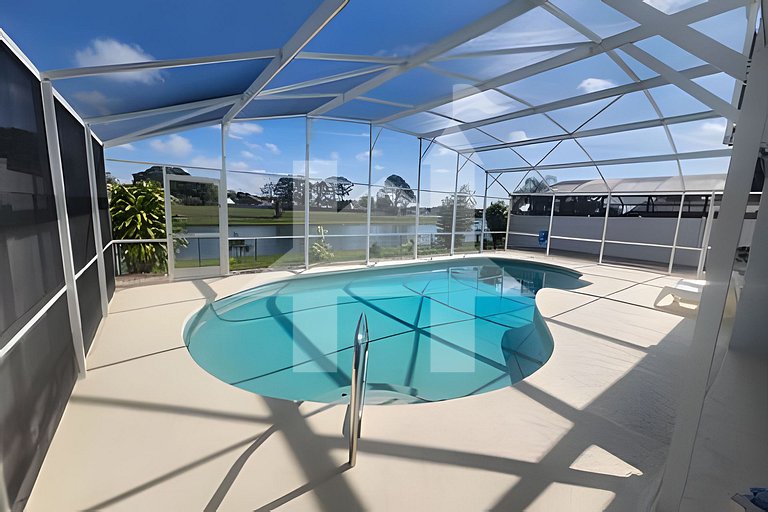SVH - 3137 · Lakeview Pool Villa, 3BD/2BA 10 min to Disney!