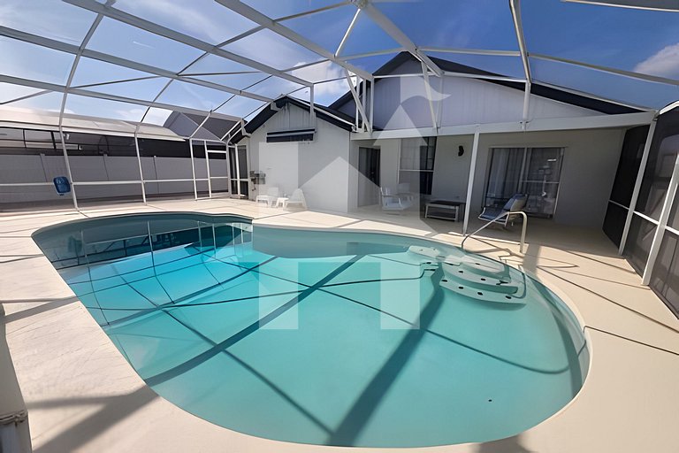SVH - 3137 · Lakeview Pool Villa, 3BD/2BA 10 min to Disney!