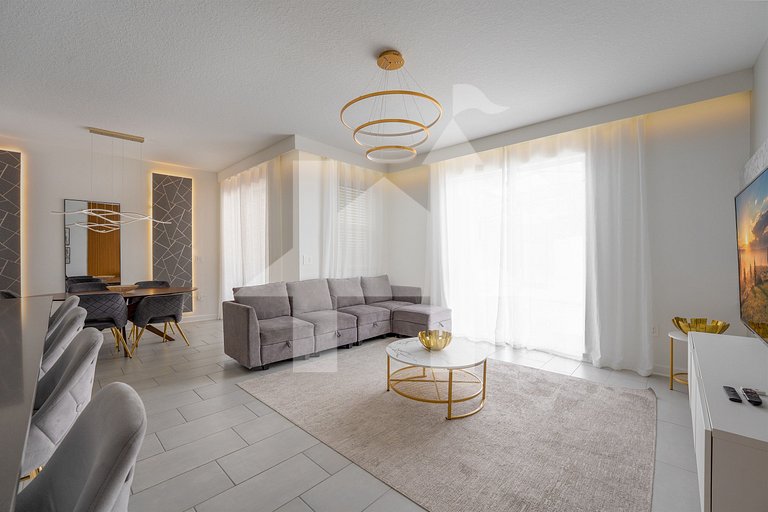 4Q/3B Luxuosa e Moderna | Piscina Priv.
