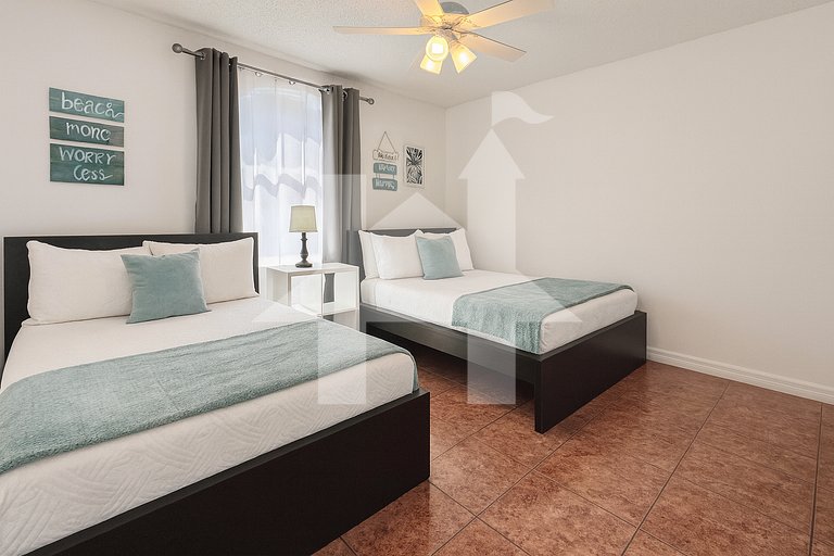 3Q/2B 15 min até a Disney, Piscina, Indian Wells