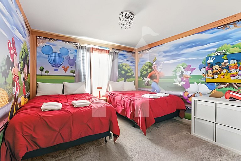 Casa de Férias Perto da Disney - 4 Quartos