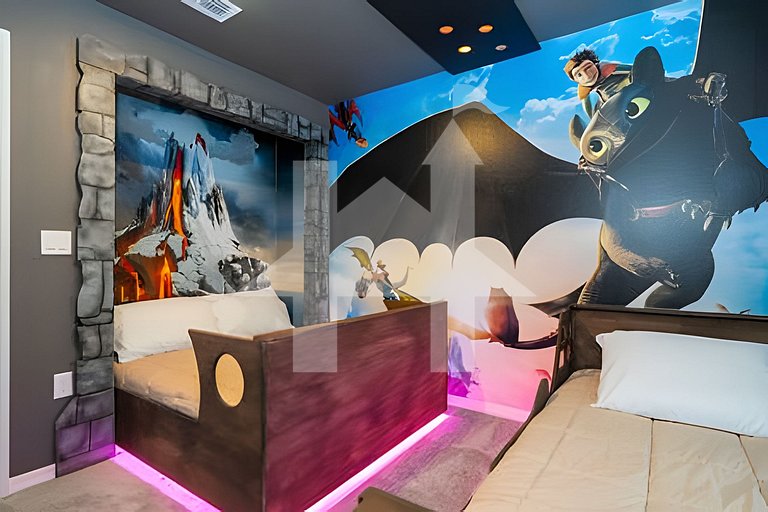 Casa de Férias Perto da Disney - 5 Quartos