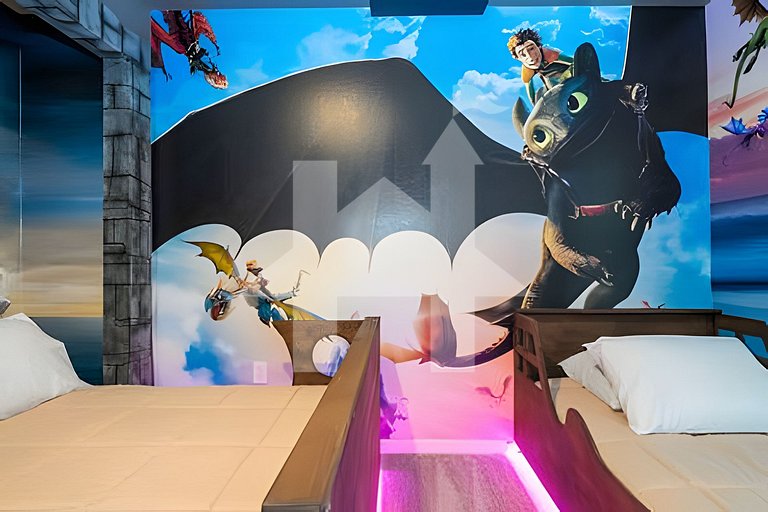 Casa de Férias Perto da Disney - 5 Quartos