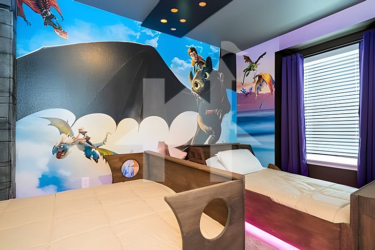 Casa de Férias Perto da Disney - 5 Quartos