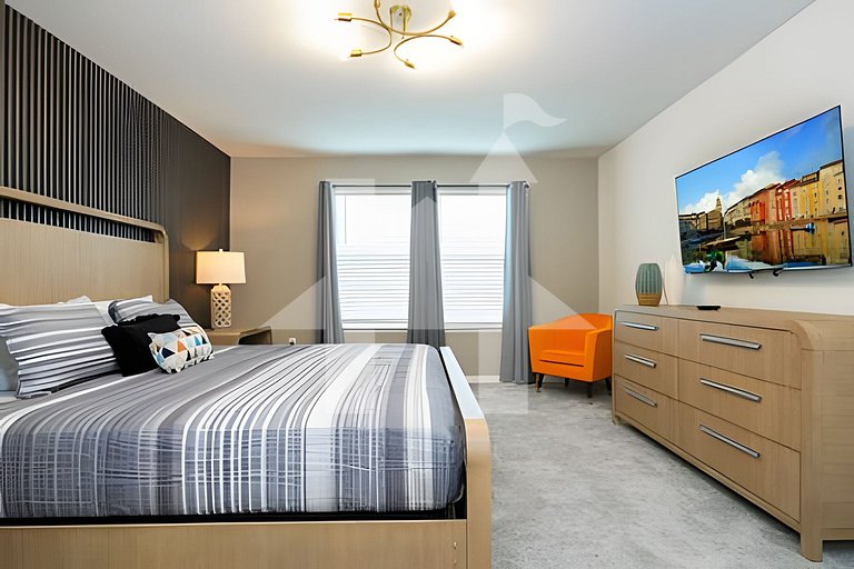 Casa de Férias Perto da Disney - 5 Quartos