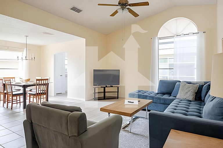 Casa de Férias Perto da Disney - 3 Quartos