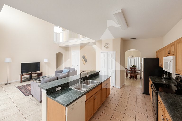 Casa de Férias Perto da Disney - 5 Quartos