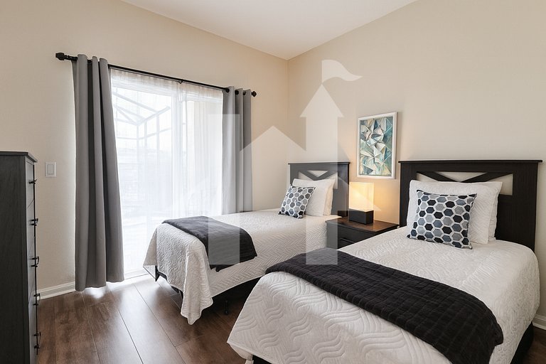 Casa de Férias Perto da Disney - 5 Quartos