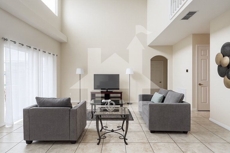 Casa de Férias Perto da Disney - 5 Quartos