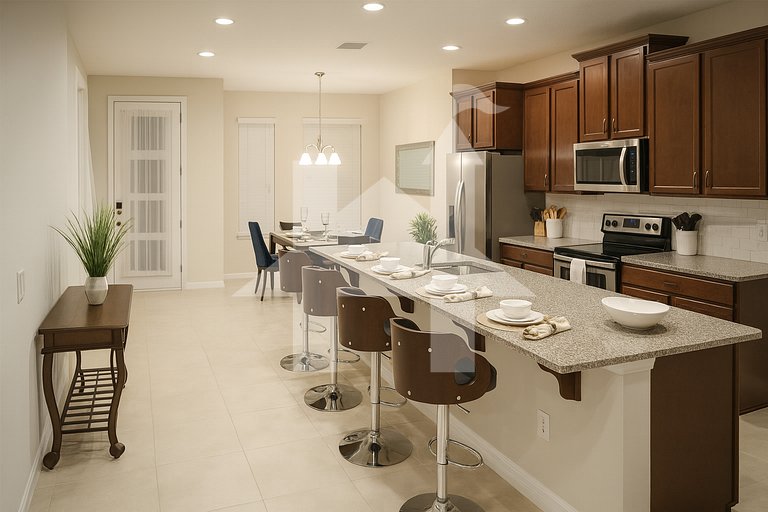 3BD/3.5BA Retreat with Private Pool Solara Resort