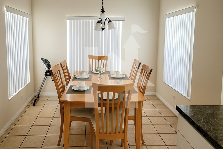 Casa de Férias Perto da Disney - 5 Quartos