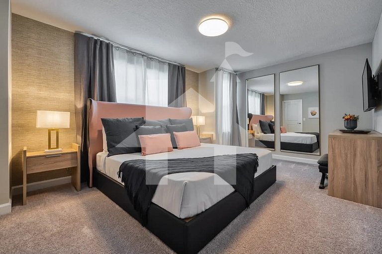 Vila Premium com Piscina Próxima à Disney