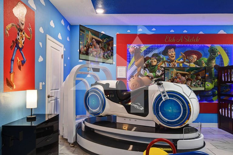 Casa de Férias Perto da Disney - 9 Quartos