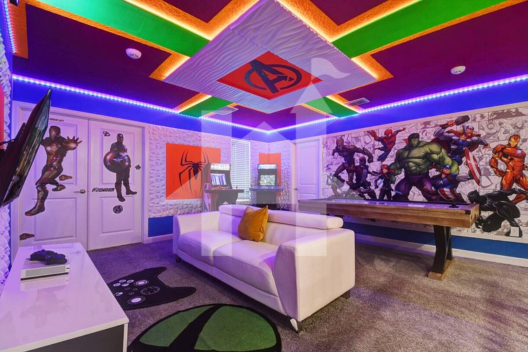 Casa de Férias Perto da Disney - 9 Quartos