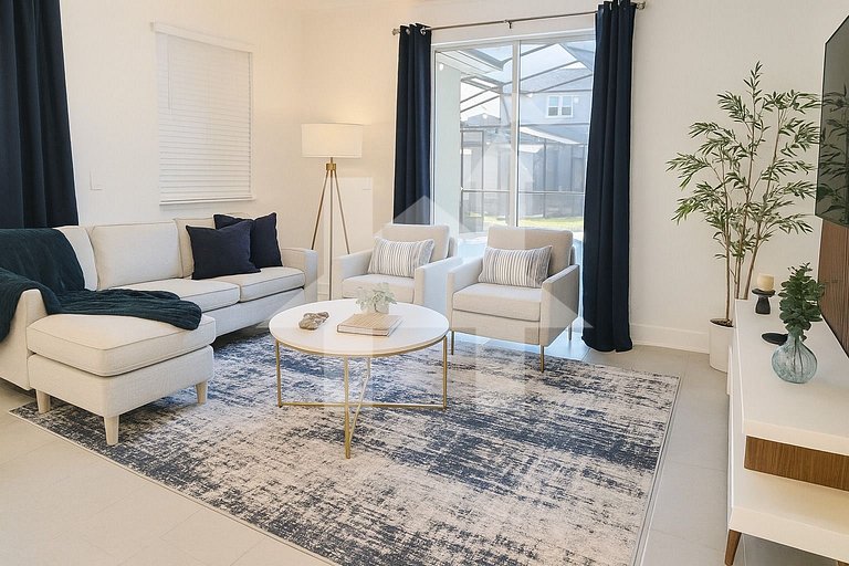 Modern 4 Bedroom Home at Storey Lake Resort Private Pool