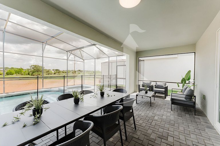 Luxuosa Casa 8 Quartos com Piscina perto da Disney