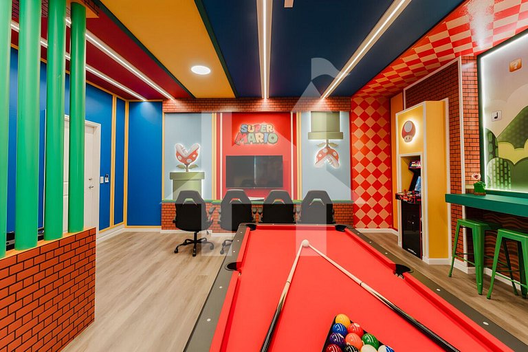 Luxuosa Casa 8 Quartos com Piscina perto da Disney