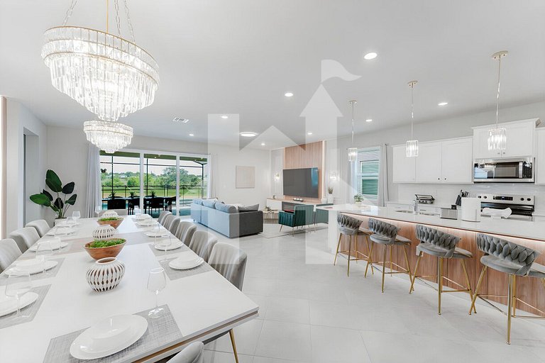 Luxury 8BR Villa with Private Pool near Disney
