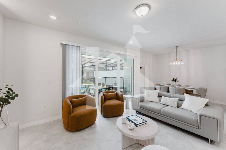 Casa de Férias Perto da Disney - 5 Quartos