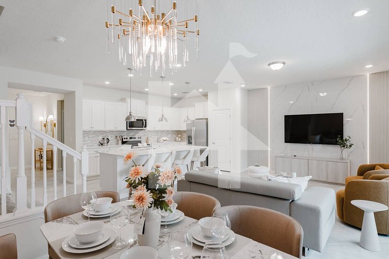 Casa de Férias Perto da Disney - 5 Quartos