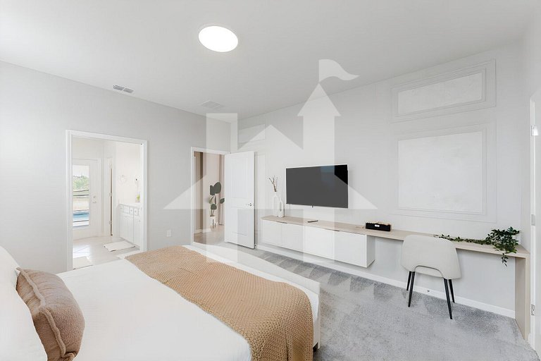 Luxuosa Casa 8 Quartos com Piscina perto da Disney