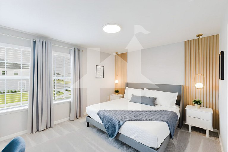 Luxuosa Casa 8 Quartos com Piscina perto da Disney