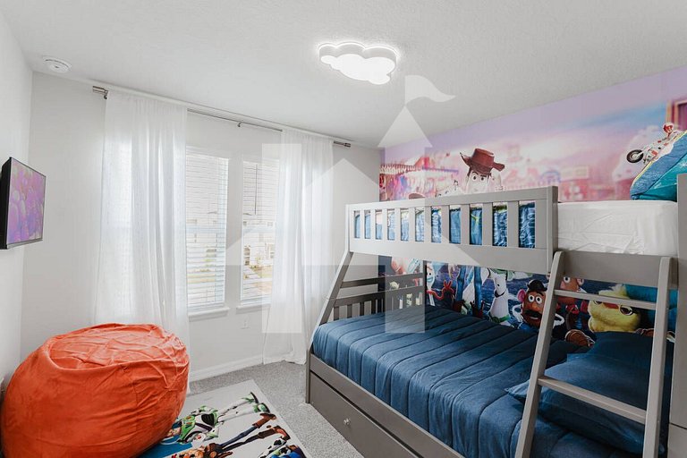 Casa de Férias Perto da Disney - 5 Quartos