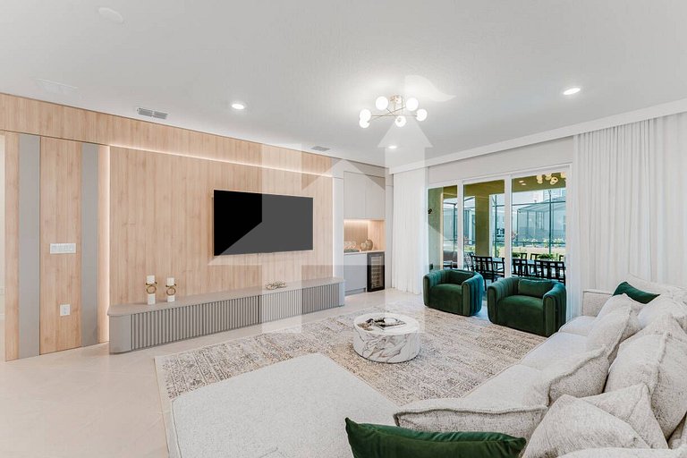 Casa 7 Quartos Disney com Piscina Privativa