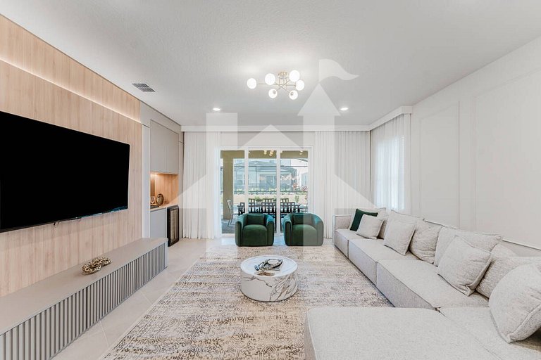 Casa 7 Quartos Disney com Piscina Privativa