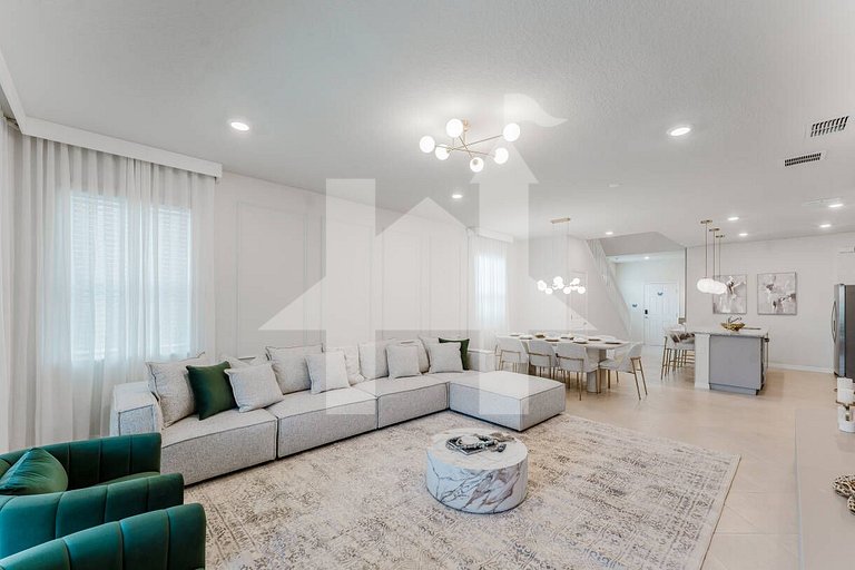 Casa 7 Quartos Disney com Piscina Privativa