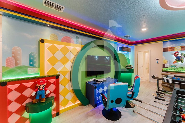 Casa 7 Quartos Disney com Piscina Privativa