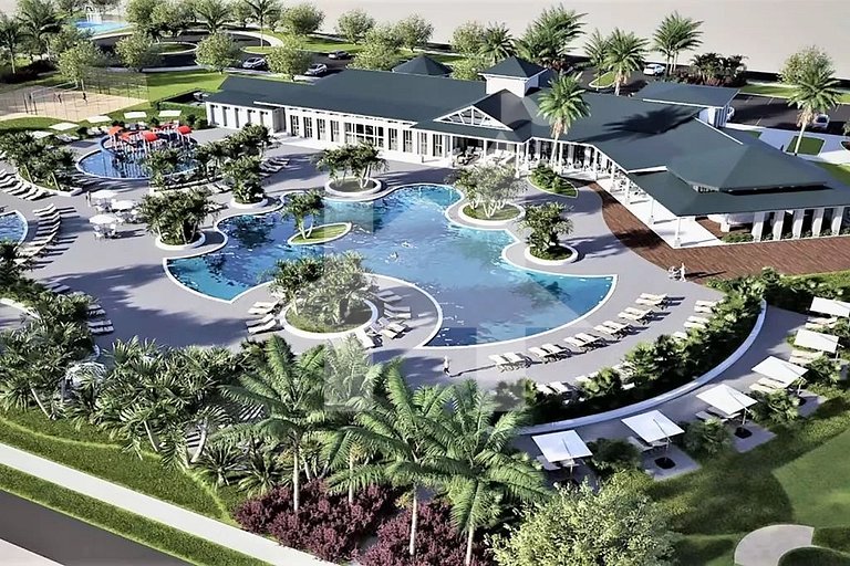 Casa 7 Quartos Disney com Piscina Privativa