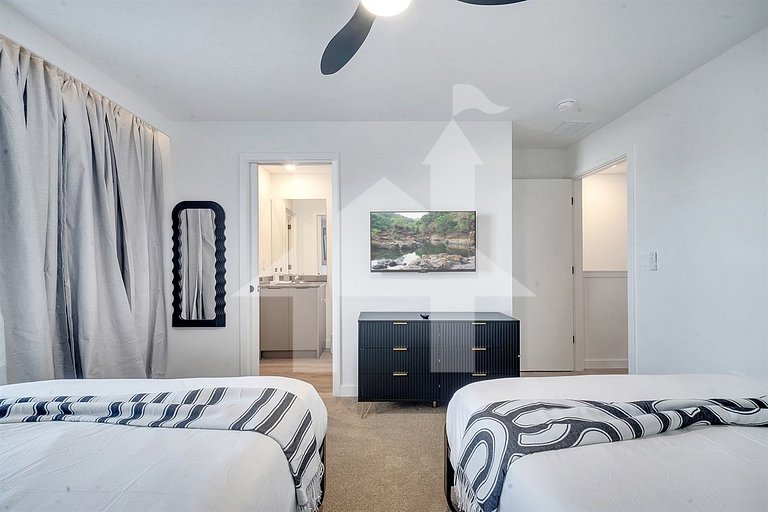 Casa de Férias Perto da Disney -3 Quartos