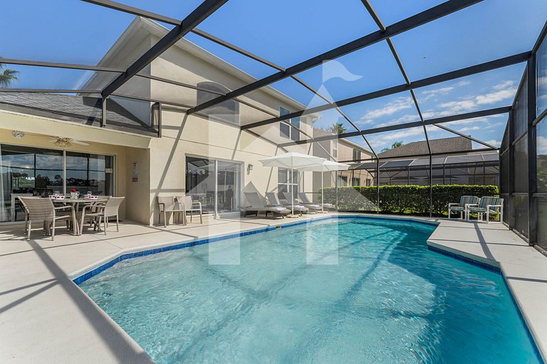 Casa Vista Lago c/ Piscina Privada – Próx. Disney