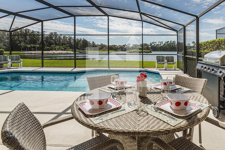 Casa Vista Lago c/ Piscina Privada – Próx. Disney