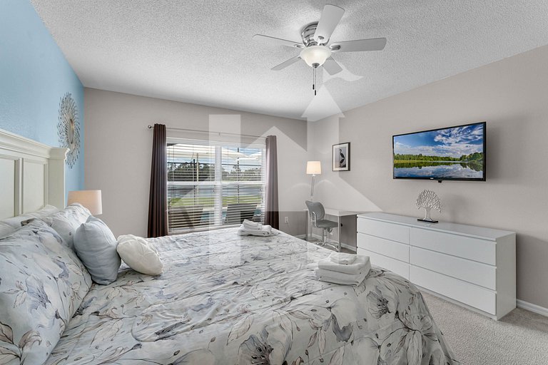 Casa Vista Lago c/ Piscina Privada – Próx. Disney