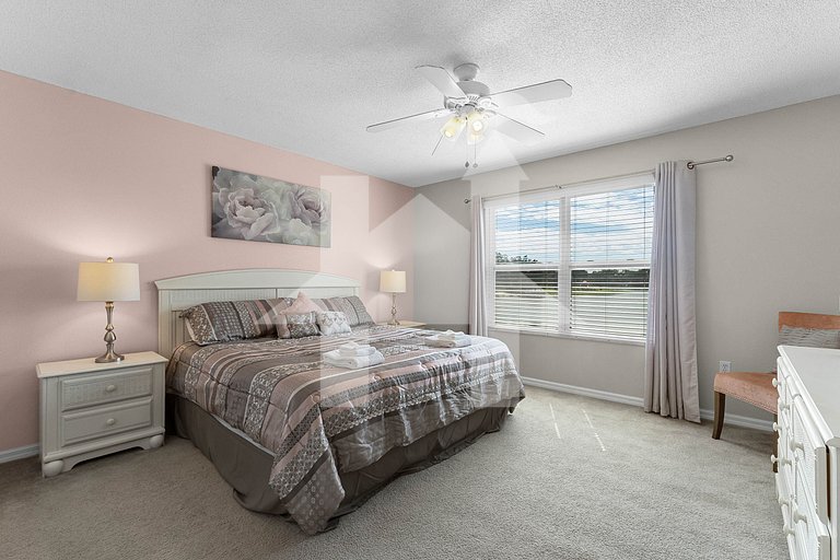 Lake View Home w/ Private Pool & 5BR – Near Disney