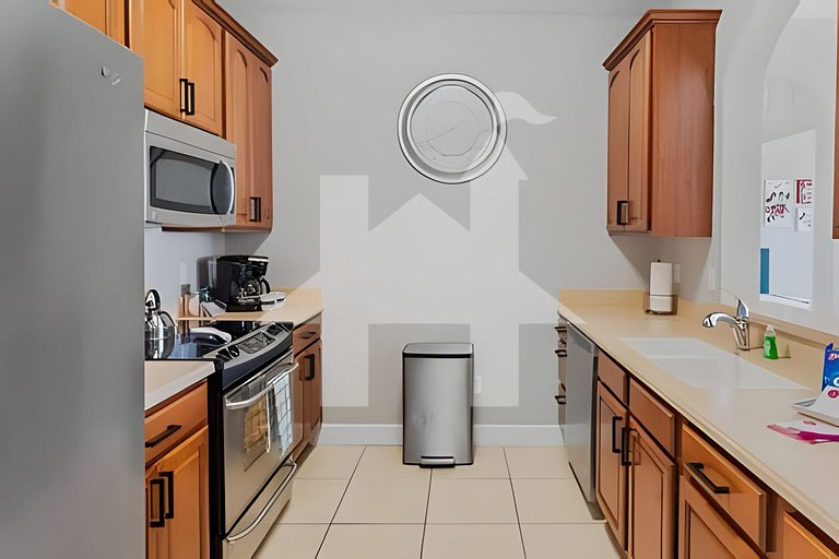 Apartamento 3Q Vista Cay c/ Varanda e Jogos