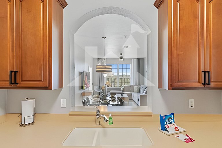 Apartamento 3Q Vista Cay c/ Varanda e Jogos