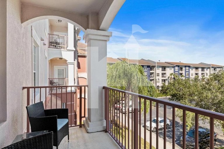 Moderno apê 3 quartos no Vista Cay – Perto Disney