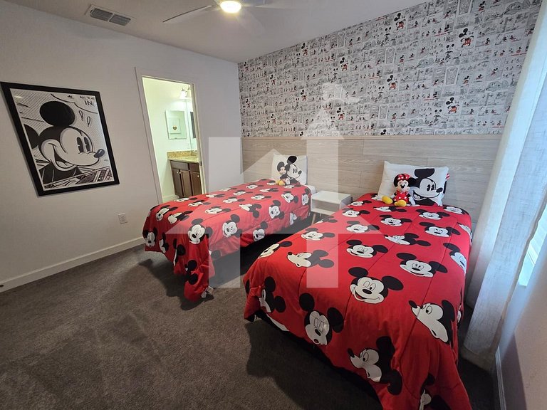 Casa de Férias Perto da Disney - 6 Quartos