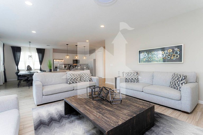 Casa Familiar c/ Piscina 9 Quartos Perto Disney